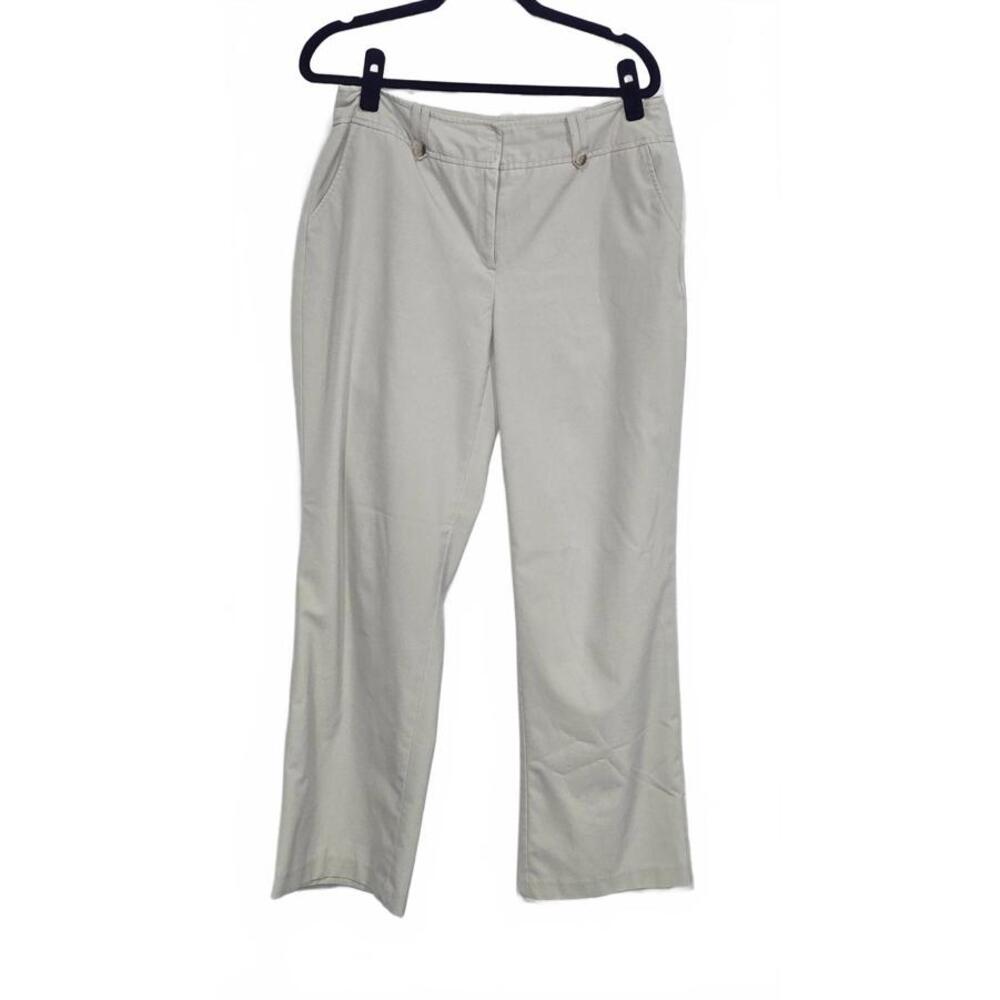 Women's Casual Beige Pants Size 12